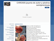 Tablet Screenshot of chrosis.com.ar